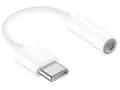 Miniatyrbilde 5 av 5: Huawei CM20 - USB-C til hodetelefonkontaktadapter - 24 pins USB-C hann til miniplugg hunn - 9 cm - hvit