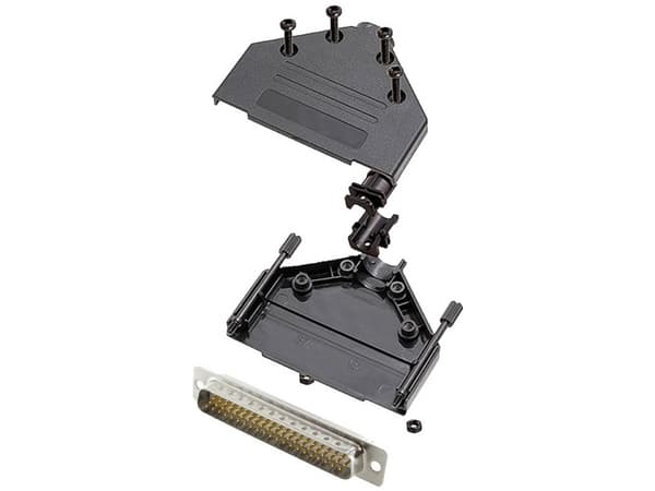 encitech DTPK-P-37-HDP62-W-K 6355-8053-04 D-SUB stiftliste-sæt 180 ° Poltal: 62 Loddekop 1 stk
