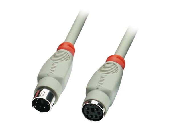Lindy - Kabel för tangentbord/mus - PS/2 (hane) till PS/2 (hona) - 2 m