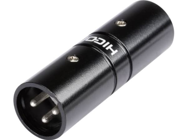 Hicon HI-X3X3-MM XLR-adapter XLR-stik - XLR-stik 1 stk