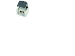 Telegärtner RJ45 Outlet IP44 AP, Harmaa