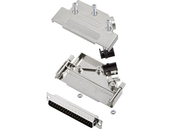 encitech D45PK-M-37-DBP-K 6355-0009-04 D-SUB stiftliste-sæt 45 ° Poltal: 37 Loddekop 1 Set