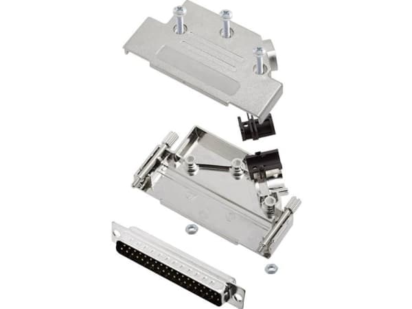encitech D45PK-M-37-DBP-K 6355-0009-04 D-SUB stiftliste-sæt 45 ° Poltal: 37 Loddekop 1 Set
