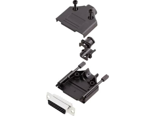 encitech DTPK-P-15-HDS26-K 6355-0053-12 D-SUB-skärningssats 180° Antal poler: 26 Lödhuvud 1 sats