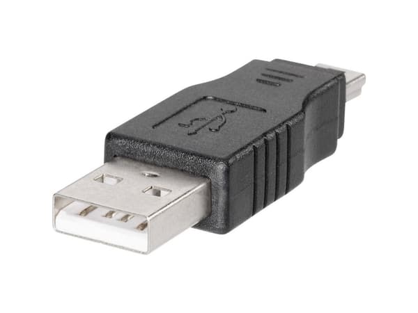 Adapter för USB-kontakt - - 1582501 TRU KOMPONENTER Innehåll: 1 st
