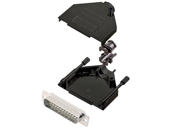 encitech DTZK25-BK-DBP-W-K 6355-8101-03 D-SUB stiftliste-sæt 180 ° Poltal: 25 Loddekop 1 stk