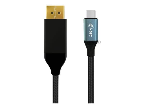 i-tec C31CBLDP60HZ, 1,5 m, USB Type-C, DisplayPort, Uros, Uros, 3840 x 2160 pikseliä