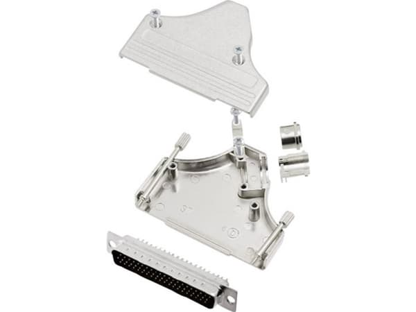 encitech MHDM35-37-HDP62-K 6355-0060-04 D-SUB stiftliste-sæt 45 ° Poltal: 62 Loddekop 1 Set