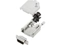 Miniatyrbilde 2 av 2: TRU COMPONENTS TCDTZK09DBPK 7709808 D-SUB stiftliste-sæt 180 ° Poltal: 9 Loddekop 1 stk