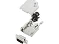 Miniatyrbilde 1 av 2: TRU COMPONENTS TCDTZK09DBPK 7709808 D-SUB stiftliste-sæt 180 ° Poltal: 9 Loddekop 1 stk