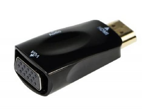 Cablexpert - Videotransformator - HDMI - VGA - sort