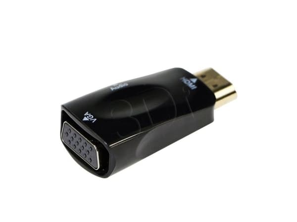 Cablexpert - Videotransformator - HDMI - VGA - sort