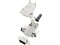 Miniatyrbilde 2 av 2: encitech DTZF09-DMP-K 6355-0045-01 D-SUB stiftliste-sæt 180 ° Poltal: 9 Loddekop 1 Set
