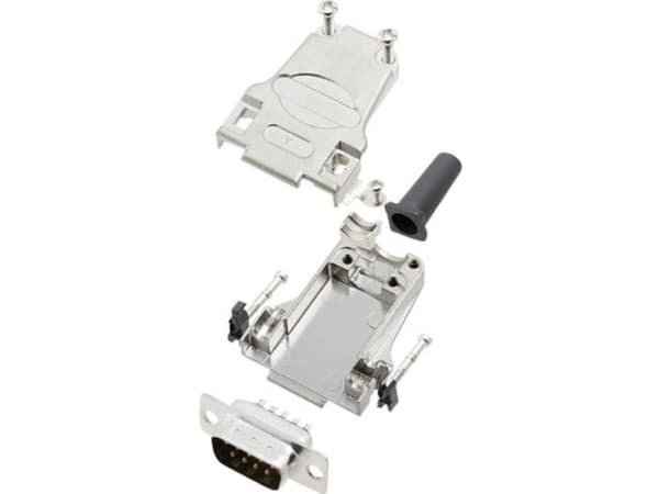 encitech DTZF09-DMP-K 6355-0045-01 D-SUB stiftliste-sæt 180 ° Poltal: 9 Loddekop 1 Set