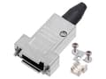 Miniatyrbild 2 av 3: encitech DTSL09-RG-SJS-M3-T-K 6560-5217-31 D-SUB-kapsling Antal poler: 9 Gjuten zink 180° Metall 1 st