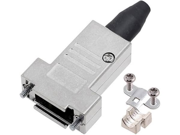 encitech DTSL09-RG-SJS-M3-T-K 6560-5217-31 D-SUB-kapsling Antal poler: 9 Gjuten zink 180° Metall 1 st