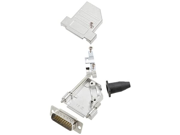 encitech DTSL15-LJSRG-S-HDP26-W-K 6355-8043-02 D-SUB stiftliste-sæt 45 ° Poltal: 26 Loddekop 1 stk