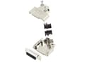 Miniatyrbilde 3 av 3: Amphenol L17D45PK-M-25+L717SDB25P D-SUB stiftliste-sæt 45 ° Poltal: 25 Loddekop 1 stk