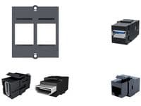 Bachmann - Modulär insats (koppling) - CAT 6 - UTP - RJ-45
