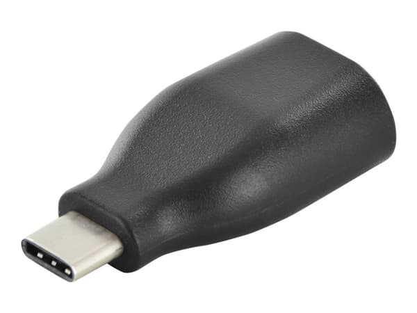 ASSMANN - USB-adapter - USB-type A (hunn) til 24 pin USB-C (hann) - USB 3.0 - formstøpt - svart