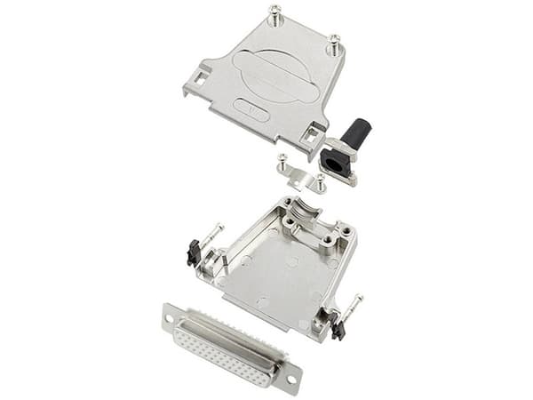 encitech DTZF25-HDS44-W-K 6355-8063-13 D-SUB-väyläkiskosarja 180° Napojen lukumäärä: 44 Juotospää 1 kpl