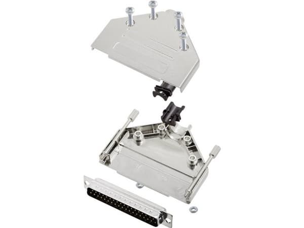 encitech DTPK-M-37-DBP-K 6355-0030-04 D-SUB stiftliste-sæt 180 ° Poltal: 37 Loddekop 1 Set
