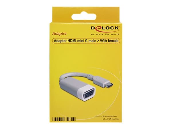 Delock - Videokonverter - HDMI - VGA - løsvekt
