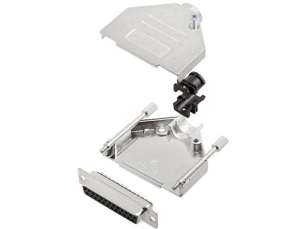TRU COMPONENTS TCDTZK25DMSK 7709712 D-SUB bøsningsliste-sæt 180 ° Poltal: 25 Loddekop 1 stk