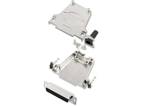 TRU COMPONENTS TCDTZF25HDS44K 7709772 D-SUB bøsningsliste-sæt 180 ° Poltal: 44 Loddekop 1 stk