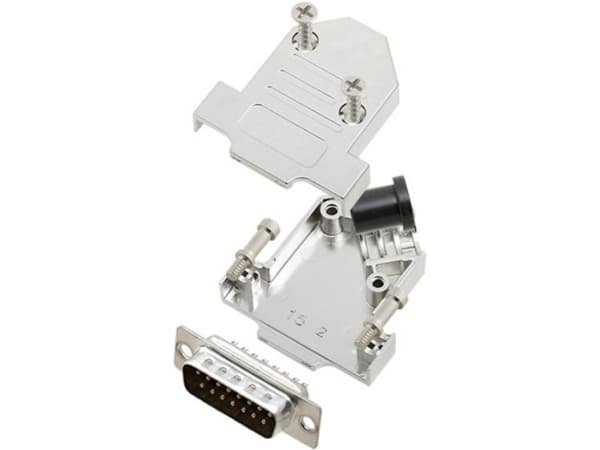 TRU COMPONENTS TCD45NT15MDBPK 7708608 D-SUB stiftliste-sæt 45 ° Poltal: 15 Loddekop 1 stk