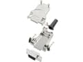 Pikkukuva 1 / 2: TRU COMPONENTS TCDTZF09DMSK 7709556 D-SUB-kiskosarja 180° Napojen lukumäärä: 9 Juotospää 1 kpl