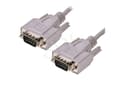 Miniatyrbild 4 av 5: Akyga AK-CO-03 - Seriell kabel - RS-232 (hane) till RS-232 (hane) - 2 m - tumskruvar - vit