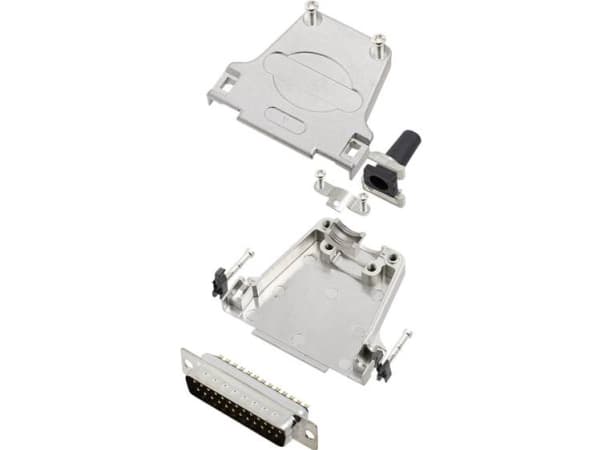 encitech DTZF25-DBP-K 6355-0044-03 D-SUB stiftliste-sæt 180 ° Poltal: 25 Loddekop 1 Set