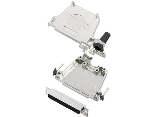 TRU COMPONENTS TCDTZF37HDS62K 7708720 D-SUB-skärningssats 180° Antal poler: 62 Lödhuvud 1 st