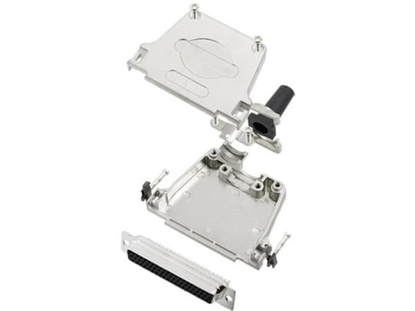 TRU COMPONENTS TCDTZF37HDS62K 7708720 D-SUB-skärningssats 180° Antal poler: 62 Lödhuvud 1 st
