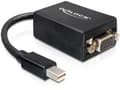 Miniatyrbilde 5 av 5: Delock Adapter mini Displayport > VGA 15 pin female - DisplayPort-adapter - Mini DisplayPort (hann) til HD-15 (VGA) (hunn) - 18 cm - svart