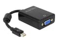 Miniatyrbilde 1 av 5: Delock Adapter mini Displayport > VGA 15 pin female - DisplayPort-adapter - Mini DisplayPort (hann) til HD-15 (VGA) (hunn) - 18 cm - svart