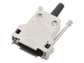 Miniatyrbilde 2 av 2: encitech DTZF37-RG-LJS-K 7960-0209-04 D-SUB-kabinet Poltal: 37 Trykstøbt zink 180 ° Metal 1 stk