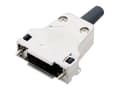 Miniatyrbilde 2 av 2: encitech DTZF25-RGL-K 7960-0207-03 D-SUB-kabinet Poltal: 25 Trykstøbt zink 180 ° Metal 1 stk