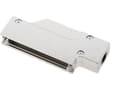 Miniatyrbilde 1 av 2: encitech DCMR37-FK-K 6560-0501-04 D-SUB-kabinet Poltal: 37 Helmetal 90 ° Sølv 1 stk