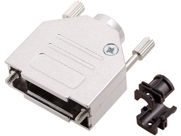 encitech DTZK09-NM-K 6560-0165-01 D-SUB-kabinet Poltal: 9 Trykstøbt zink 180 ° Metal 1 stk