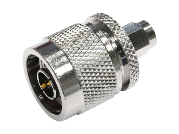Telegärtner J01027B0019 J01027B0019 koaksialadapter N-stik - SMA-stik 1 stk.