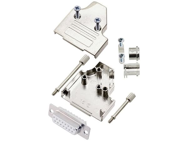 encitech MHDM35-15-DMS-W-K 6355-8008-12 D-SUB-bussningsremsa 35° Polantal: 15 Lödhuvud 1 st