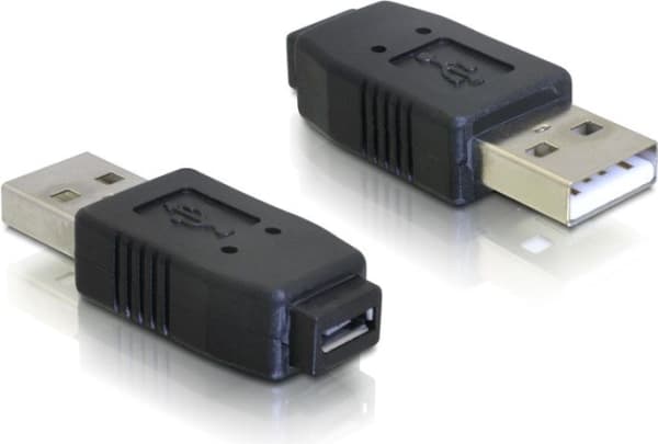 DeLOCK - USB-adapter - USB (han) till Micro-USB Typ AB (hun)