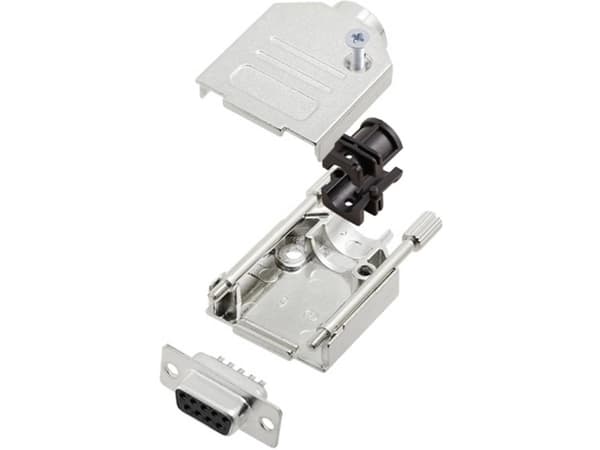 TRU COMPONENTS TCDTZK09DMSK 7708984 D-SUB bøsningsliste-sæt 180 ° Poltal: 9 Loddekop 1 stk