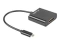 Miniatyrbild 2 av 5: Lanberg - Adapter för video / ljud - 24 pin USB-C hane till HDMI hona - 15 cm - svart
