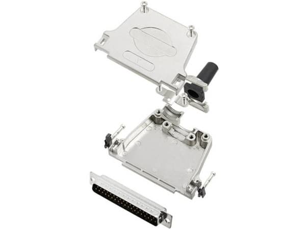 TRU COMPONENTS TCDTZF37DBPK 7709064 D-SUB-piikkiliuska 180° Piikkimäärä: 37 Juotoskuppi 1 kpl