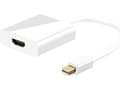 Miniatyrbild 3 av 4: Goobay miniDisplayPort/HDMI, 0,1 m, Mini DisplayPort, HDMI Typ A (standard), Vit, 1 styck