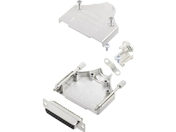encitech MHDM-25-DBS-K 6355-0005-13 D-SUB-bussningsremsa 180° Polantal: 25 Lödhuvud 1 sats