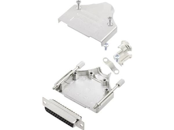 encitech MHDM-25-DBS-K 6355-0005-13 D-SUB-bussningsremsa 180° Polantal: 25 Lödhuvud 1 sats